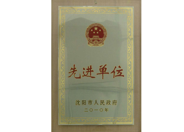 沈陽(yáng)市先進(jìn)單位